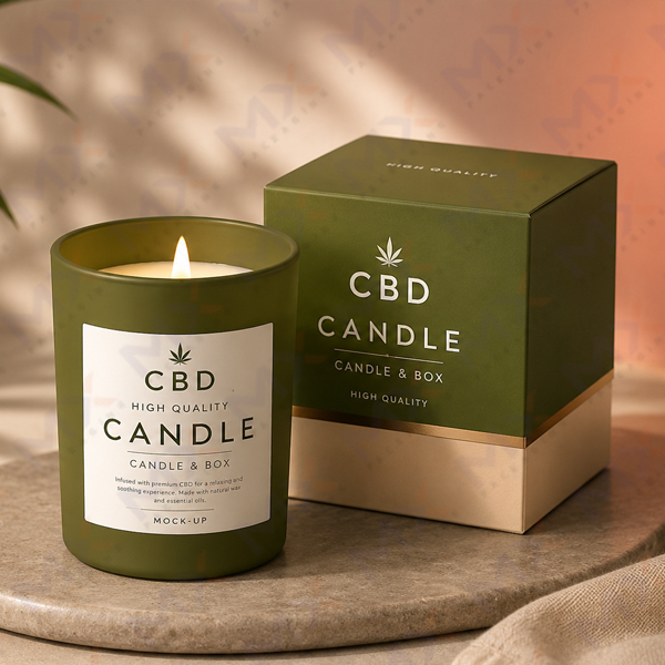 CBD Candle Boxes - view 2